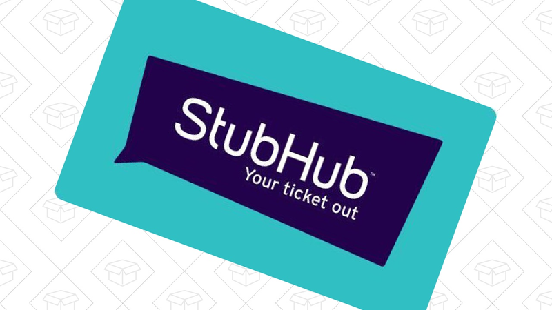 $115 StubHub Gift Card, $100